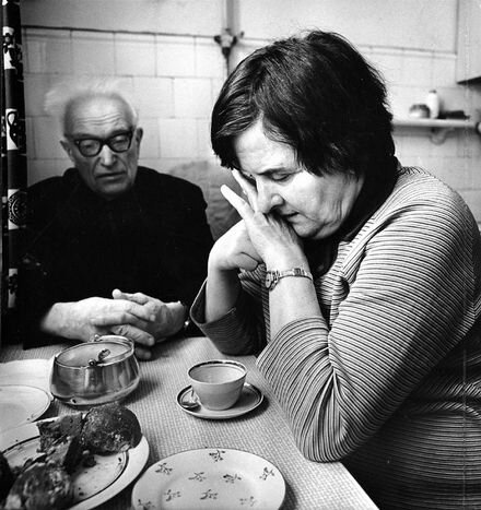 Antanas Sutkus - Beatričė Grincevičiūtė. Vilnius, 1971